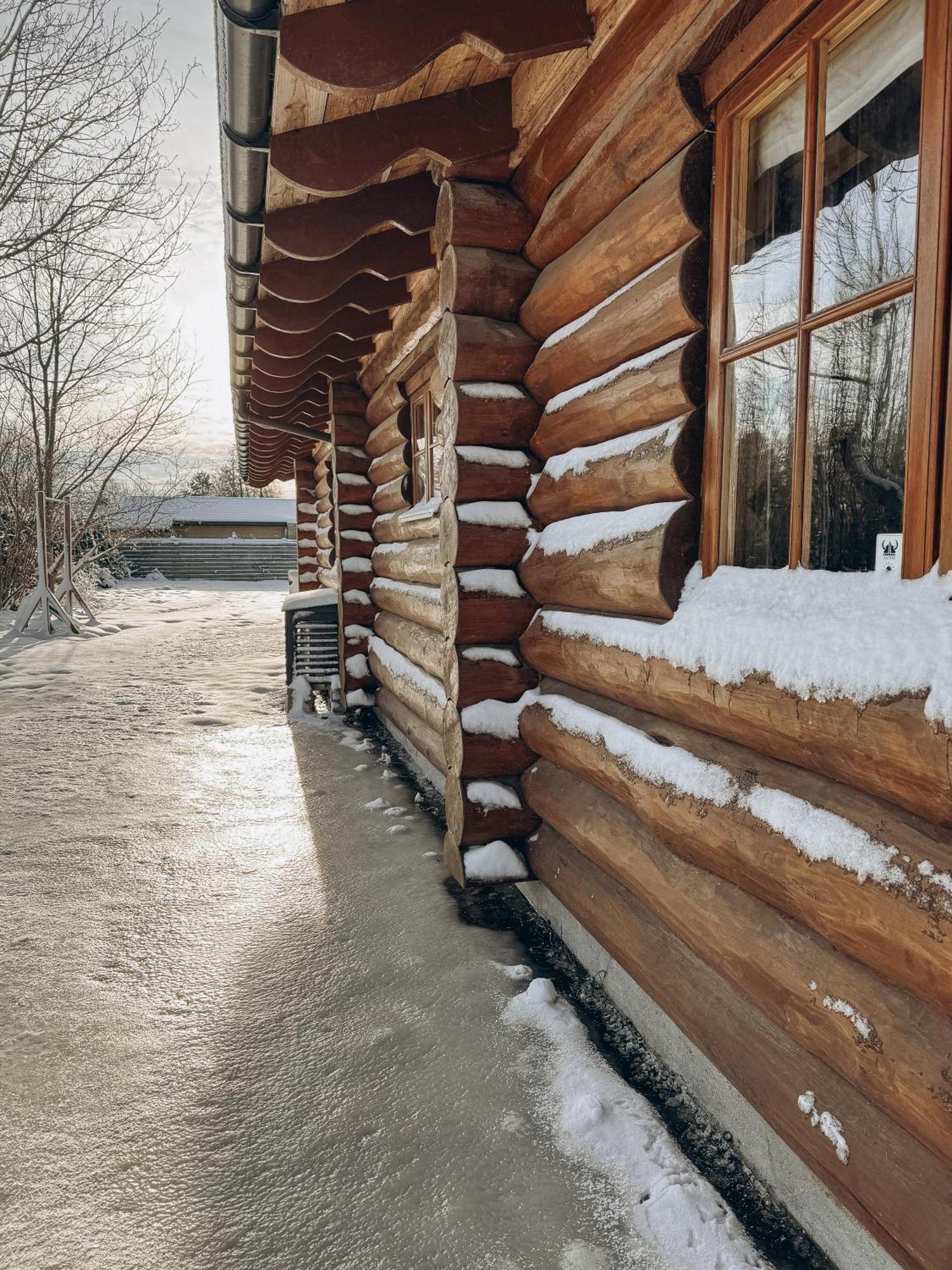 Fjordhygge - Authentic Wood Log Cabin Summerhouse Near Water, Fjord And Forest Jægerspris Exteriér fotografie
