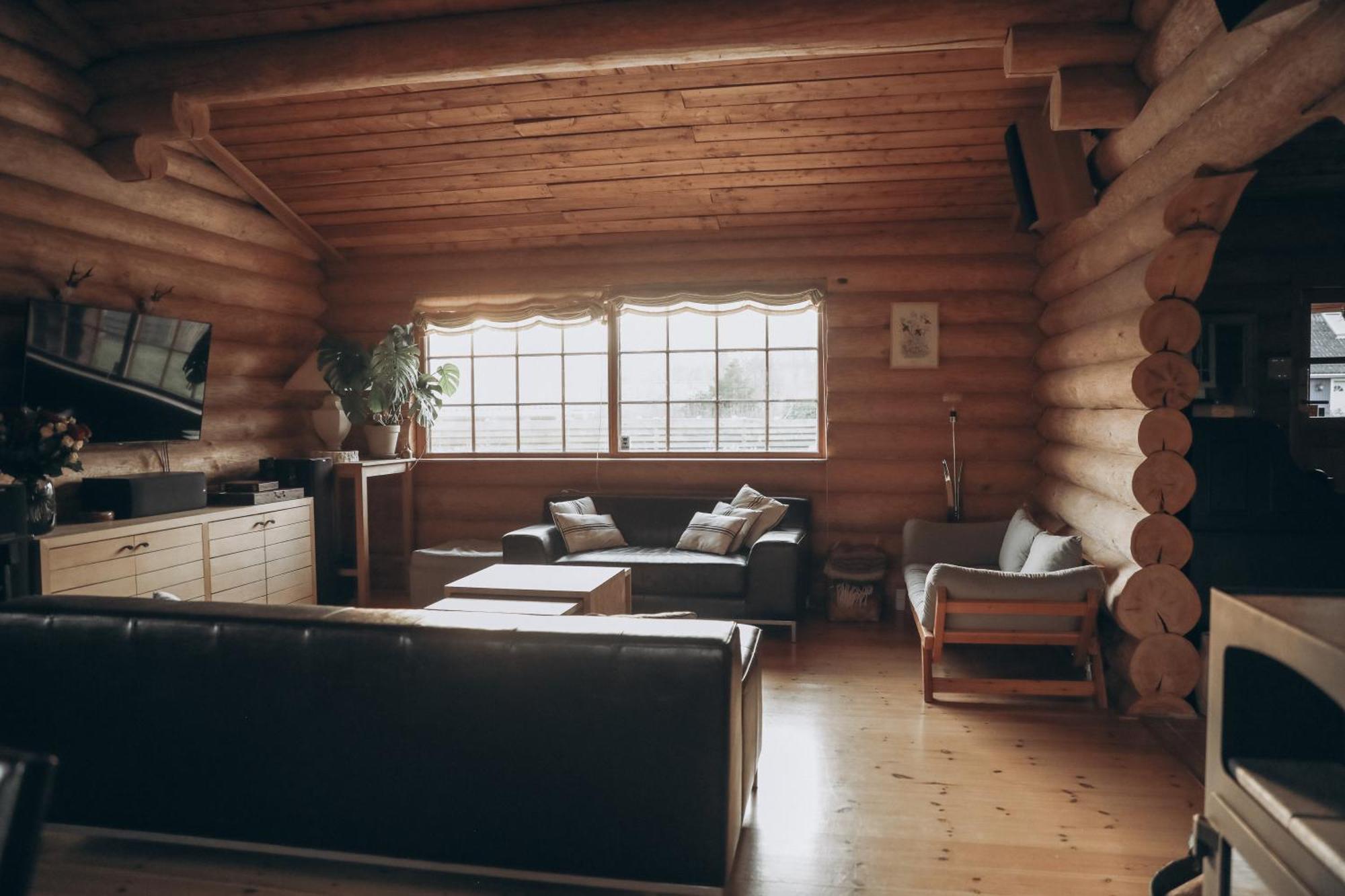 Fjordhygge - Authentic Wood Log Cabin Summerhouse Near Water, Fjord And Forest Jægerspris Exteriér fotografie