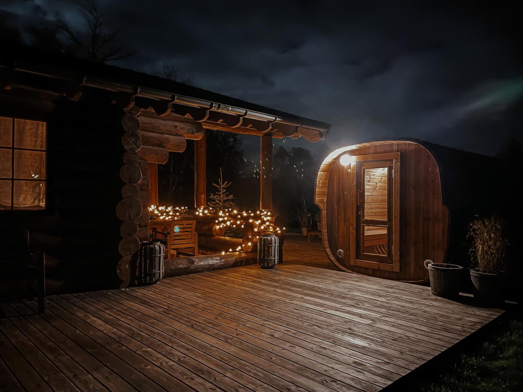 Fjordhygge - Authentic Wood Log Cabin Summerhouse Near Water, Fjord And Forest Jægerspris Exteriér fotografie